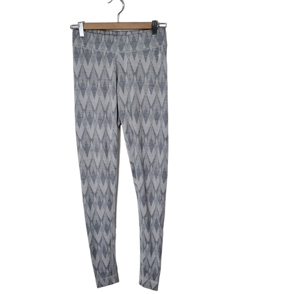 Smartwool Woman's Patterned Wool Base Layer Pants Size Medium